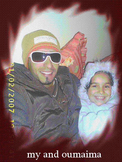 me and oumaima 